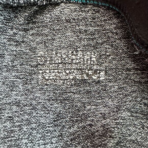 Gymshark Flex Gray Teal Seamless Form Fitting Contour Athletic Leggings - Picture 10 of 11